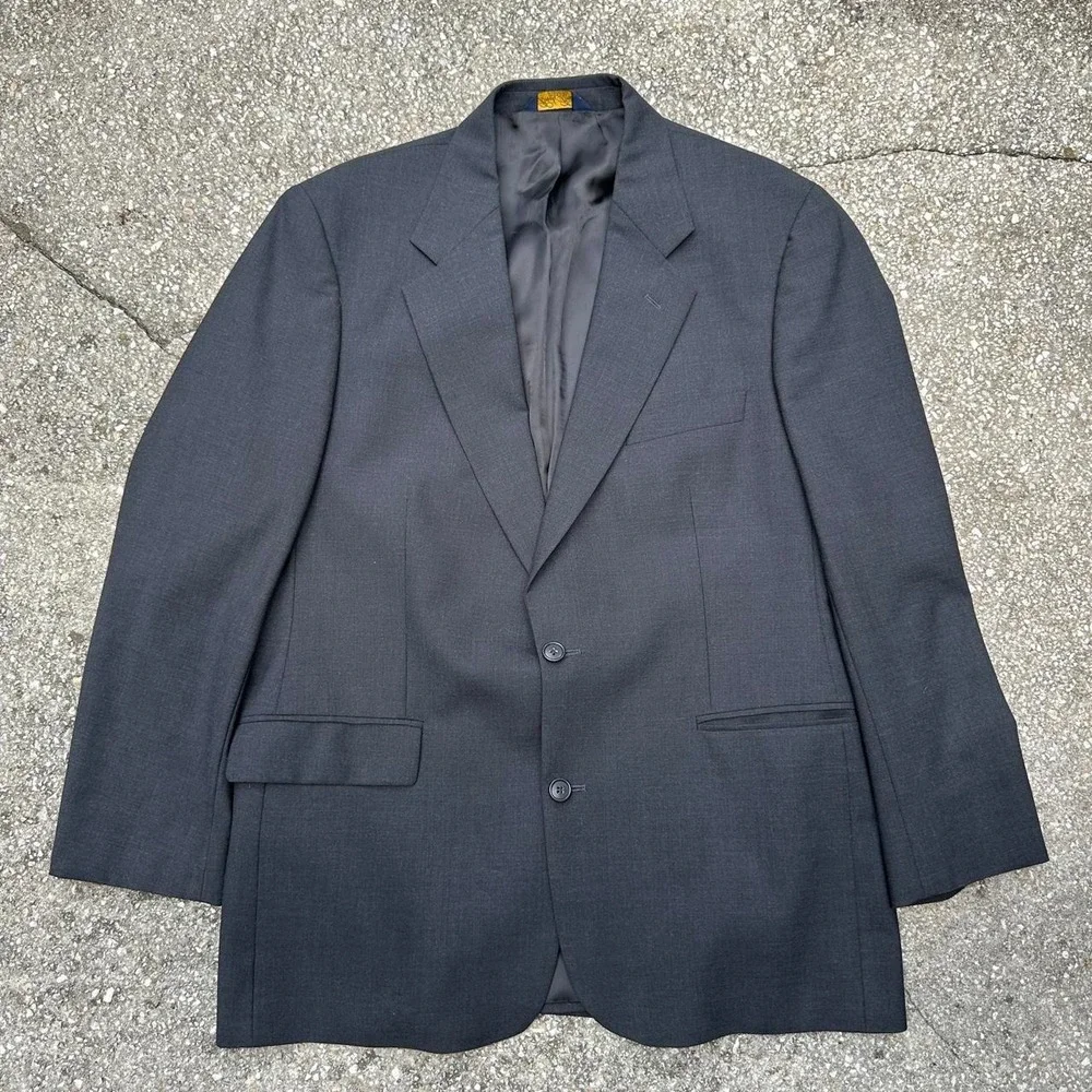Brooks Brothers Brooksease Classic Gray Wool Suit Jacket Size 42R